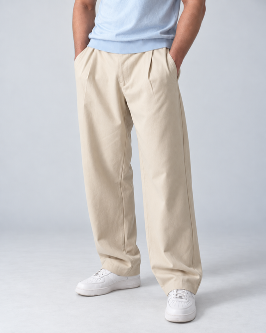 Pants Old Money Beige